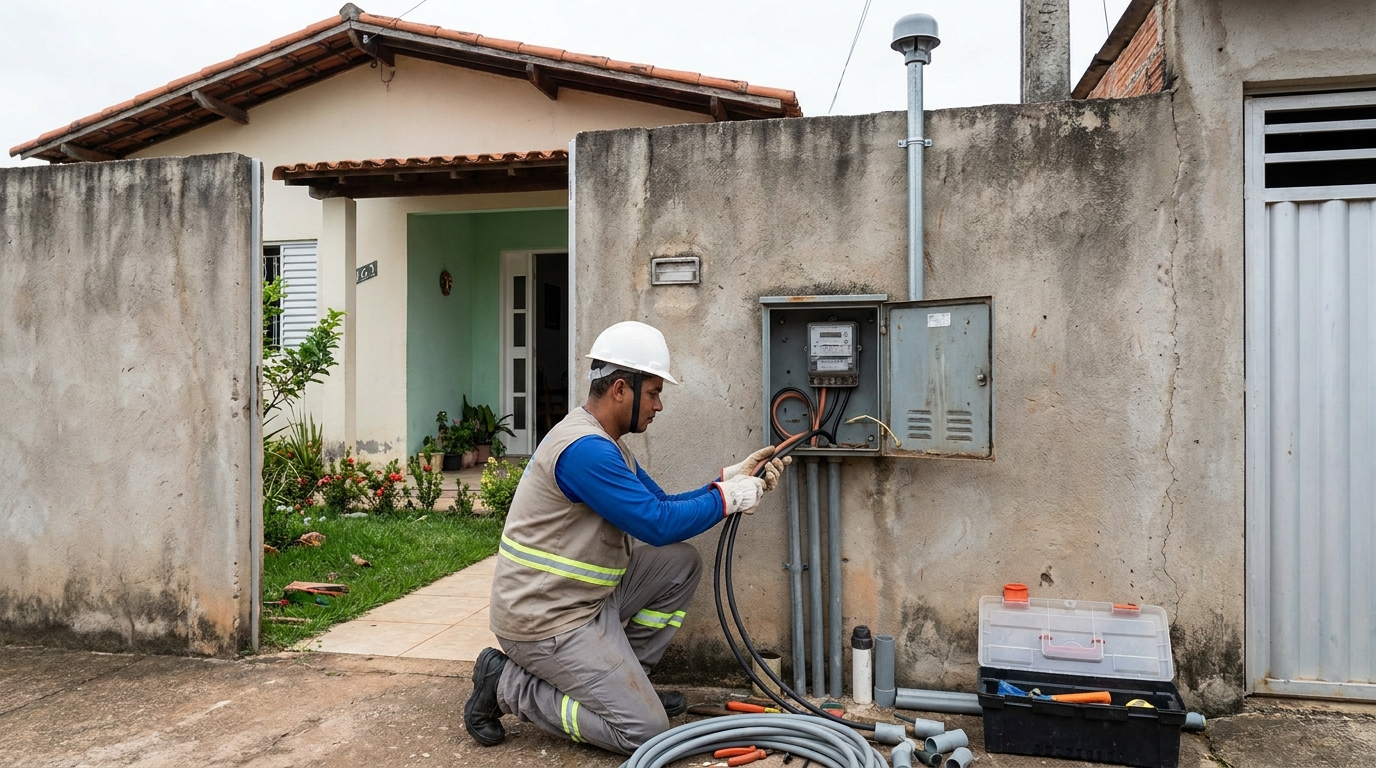 Montagem de Padrão Residencial em Limeira‑SP