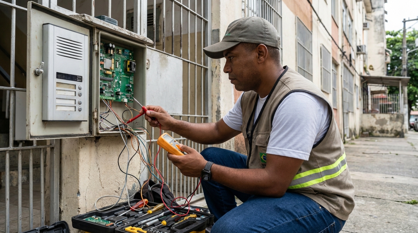 Reparo de Placa e Campainha em Limeira‑SP